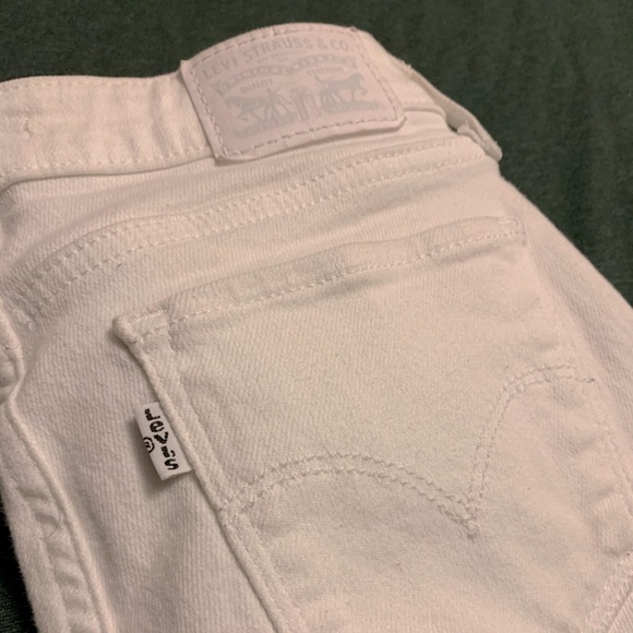 Levi’s 711 Women’s Jeans - White - Picture 1 of 7